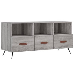 Meuble TV sonoma gris 102x36x50 cm bois d'ingénierie