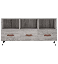 Meuble TV sonoma gris 102x36x50 cm bois d'ingénierie