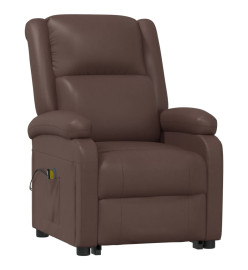 Fauteuil de massage Marron Similicuir