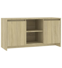 Meuble TV Chêne sonoma 102x37,5x52,5 cm Aggloméré