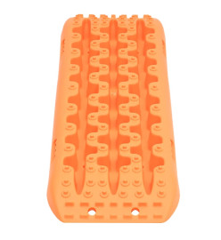 Planches de traction 2 pc Orange 106x30,5x7 cm Nylon