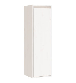 Meubles TV 3 pcs Blanc Bois massif de pin