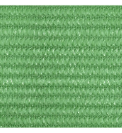 Voile d'ombrage 160 g/m² Vert clair 3/4x2 m PEHD