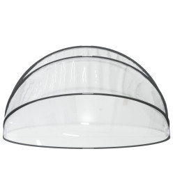 Dôme de piscine rond 467x234 cm PVC