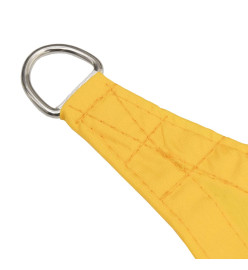 Voile de parasol Tissu Oxford trapèze 2/4x3 m Jaune