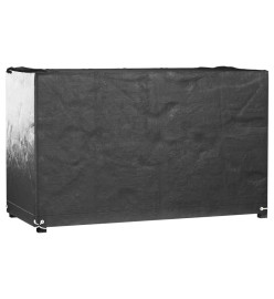 Housses salon de jardin 2pcs 8œillets 125x55x75cm rectangulaire