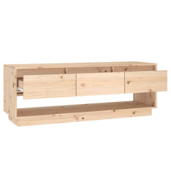 Meuble TV 110,5x34x40 cm Bois de pin massif