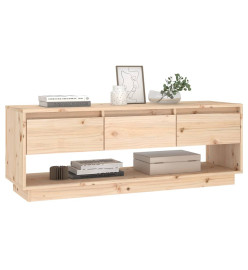 Meuble TV 110,5x34x40 cm Bois de pin massif