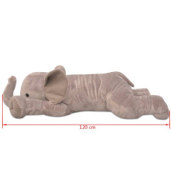 Éléphant jouet en peluche XXL 120 cm