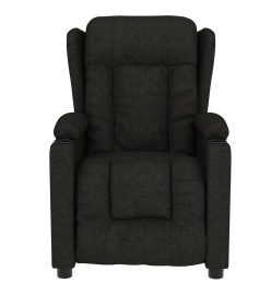 Fauteuil de massage Noir Tissu