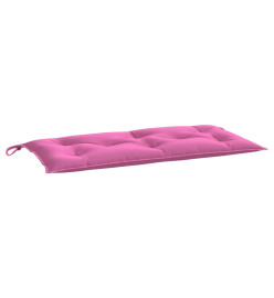 Coussin de banc de jardin rose 100x50x7 cm tissu oxford