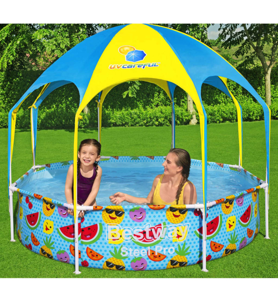 Bestway Piscine hors sol Steel Pro UV Careful pour enfants 244x51 cm