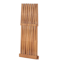 Tabouret pliable 40x32x45 cm Bois de teck solide