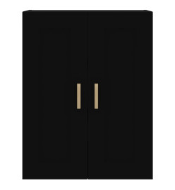 Armoire murale Noir 69,5x32,5x90 cm Bois d'ingénierie