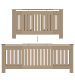 Cache-radiateur MDF 205 cm