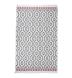 Tapis Gris 160x230 cm Coton