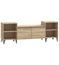 Meuble TV Chêne sonoma 160x35x55 cm Bois d'ingénierie