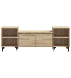 Meuble TV Chêne sonoma 160x35x55 cm Bois d'ingénierie