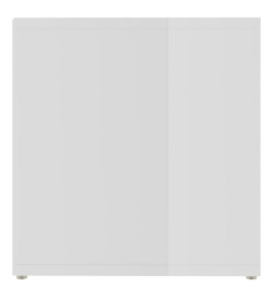 Meubles TV 2 pcs Blanc brillant 72x35x36,5 cm Aggloméré