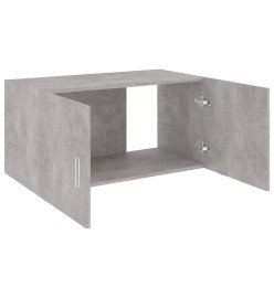 Armoire murale Gris béton 80x39x40 cm Aggloméré