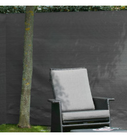 Nature Brise-vue de jardin PE 1,5 x 5 m Anthracite