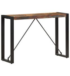 Table console 110x35x76 cm Bois de récupération massif