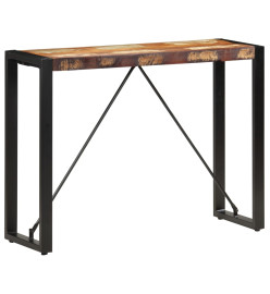 Table console 110x35x76 cm Bois de récupération massif