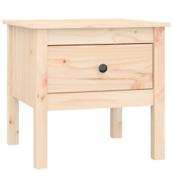 Table d'appoint 50x50x49 cm Bois massif de pin