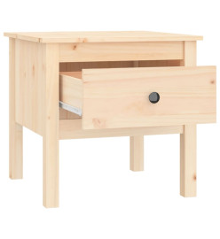 Table d'appoint 50x50x49 cm Bois massif de pin