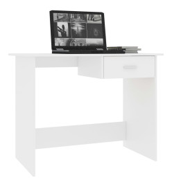 Bureau Blanc 100 x 50 x 76 cm Bois d'ingénierie