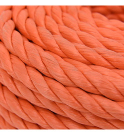 Corde de travail Orange 12 mm 50 m Polypropylène