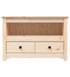 Meuble TV 79x35x52 cm Bois de pin massif