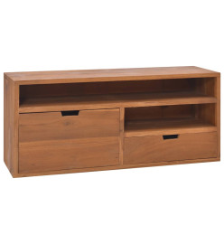 Meuble TV 90x30x40 cm Bois de teck massif