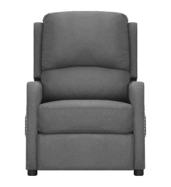 Fauteuil inclinable Gris clair Tissu