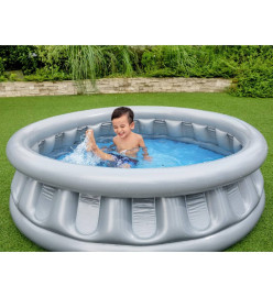 Bestway Piscine ronde Space Ship 152x43 cm Argenté