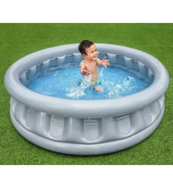 Bestway Piscine ronde Space Ship 152x43 cm Argenté