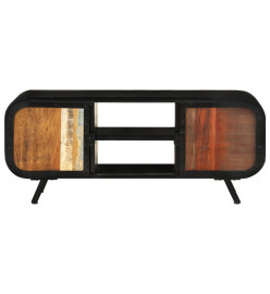 Meuble TV 110x30x45 cm Bois de récupération massif