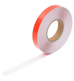 Bande réfléchissante Rouge 2,5 cmx50 m PVC