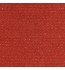 Voile d'ombrage 160 g/m² Rouge 4,5x4,5 m PEHD