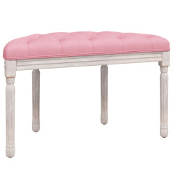 Banc Rose 81,5x41x49 cm Velours