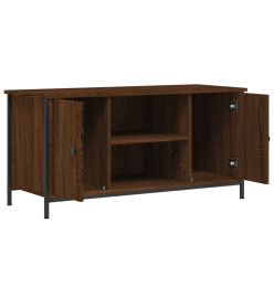 Meuble TV Chêne marron 100x40x50 cm Bois d'ingénierie