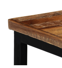 Table console Teck recyclé massif 90 x 30 x 76 cm