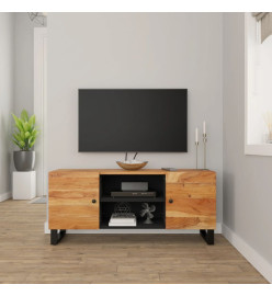 Meuble TV 105x33x46 cm Bois d'acacia massif