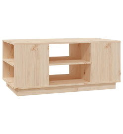 Table basse 90x49x40,5 cm Bois massif de pin