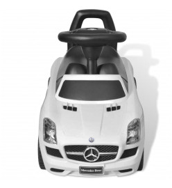 Voiture blanche pour enfants Mercedes Benz