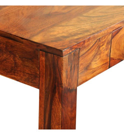 Table console avec 3 tiroirs 80 cm Bois massif