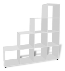 Bibliothèque/étagère 142 cm Blanc