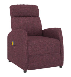 Fauteuil de massage Violet Tissu