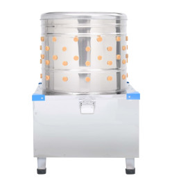 Plumeuse à poules Acier inoxydable 156 doigts 1500 W