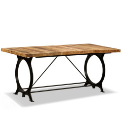 Table de salle à manger Bois de manguier brut 180 cm